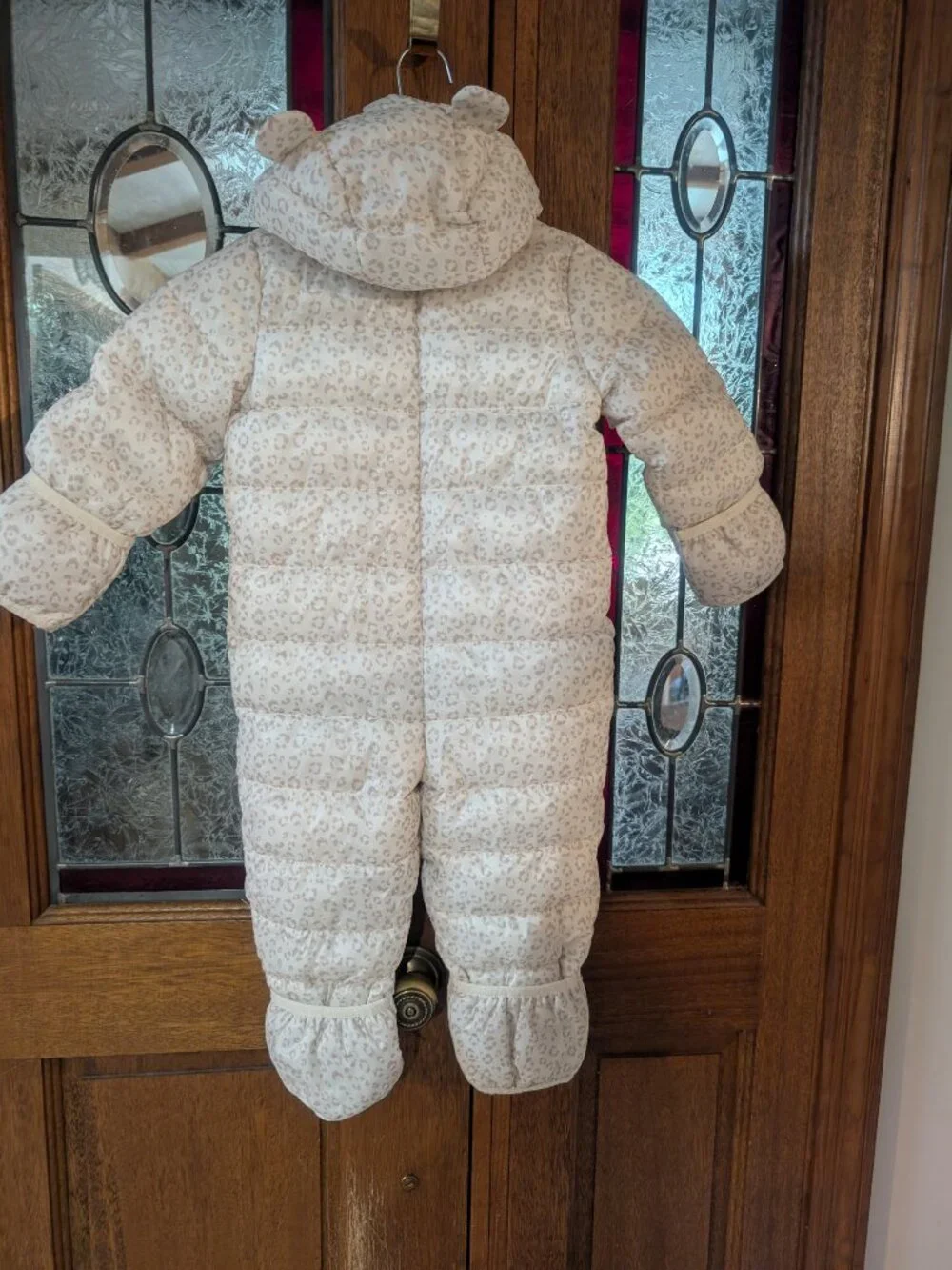 Toddler Girl Puffer One-Piece, size 18-24 months